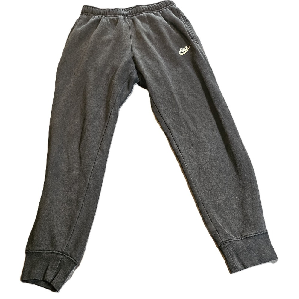 Nike Sportswear Club Fleece Jogger Pants-Black/White, Size XS Casual Activewear